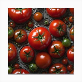 Red Tomatoes 1 Canvas Print