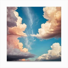 Clouds In The Sky 2 Canvas Print