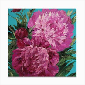 Peonies Canvas Print