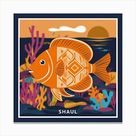 A Vivid And Vibrant Illustration Of A Fish Named S Dmcvbjnrrhemqrymka1rog Dq8hzmsqu 5iwq Canvas Print