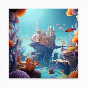 Under The Sea Canvas Print