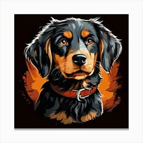 Rottweiler 1 Canvas Print