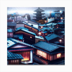 Edo Era Canvas Print