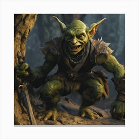 Troll Canvas Print