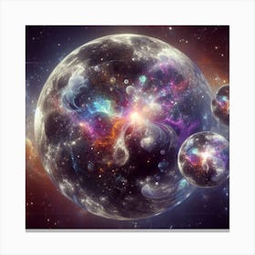 Space Nebula Canvas Print