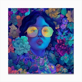 Flower Girl 3 Canvas Print