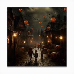 Halloween Collection By Csaba Fikker 63 Canvas Print