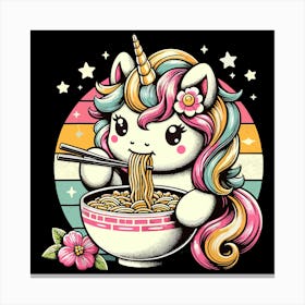 Unicorn Eating Ramen Toile