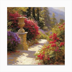 Path To Paradise Canvas Print