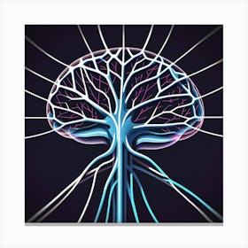 Human Brain 109 Canvas Print