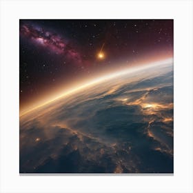 Earth From Space 6 Canvas Print