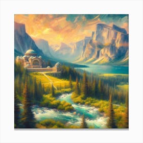 Historic Splendor 6 Canvas Print