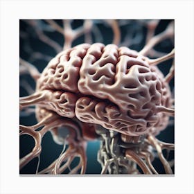 Human Brain 39 Canvas Print