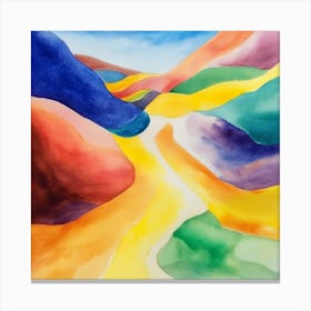 Mountain Landscape 5 Canvas Print