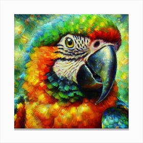 Parrot of Amazon parrot 3 Canvas Print