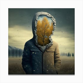 Hooded Forest Canvas Print