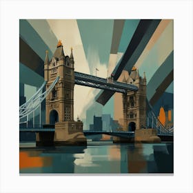 Tower Bridge London Canvas Print