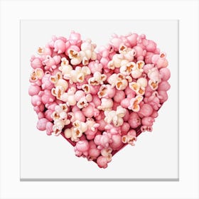 Heart Of Popcorn 4 Canvas Print