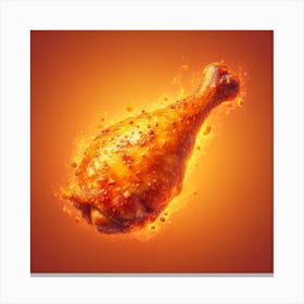 Chicken Food Restaurant14 Canvas Print