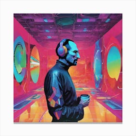 Steve Jobs 12 Canvas Print