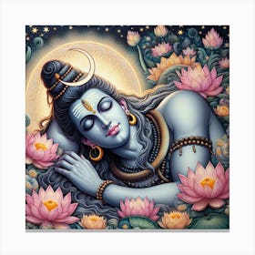 Lord Shiva 16 Canvas Print