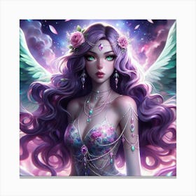 Angel Hd Wallpaper Canvas Print