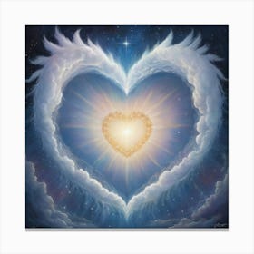 Heart Of Heaven Art Print 3 Canvas Print