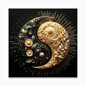 Yin Yang 7 Canvas Print