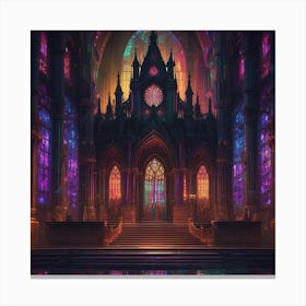 Gothic Cathedral 18 Canvas Print