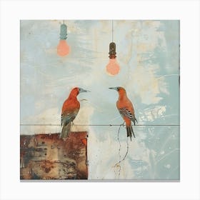 Then We just Turned Into Birds Canvas Print