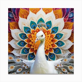 Peacock 14 Canvas Print