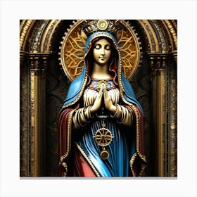 Virgin Mary 28 Canvas Print