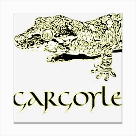 Gargoyle Gecko Gecko Owner Gift Reptile Lizard Canvas Print