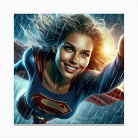 Supergirl 5 Canvas Print