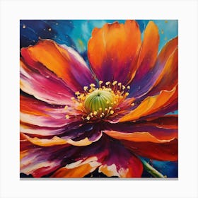 Flower of Cosmea Canvas Print