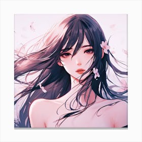 Anime Girl (34) Canvas Print