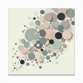 Abstract Circles 9 Canvas Print