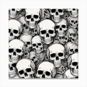 Skulls 11 Canvas Print