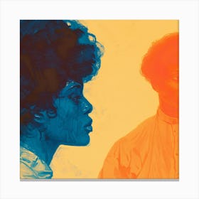 'Two Women' Canvas Print