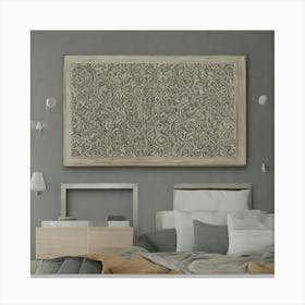 Paisley Wall Art Canvas Print