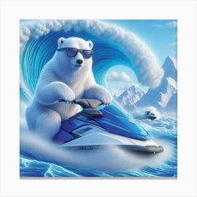 Polarbear Canvas Print