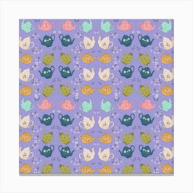 Teapots Canvas Print