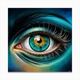 Eye Of The Tiger Canvas Print