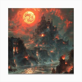 Dark Castle Canvas Print