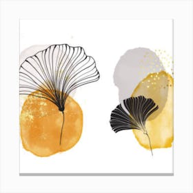 Ginkgo Leaves Canvas Print