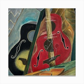 Guitars Canvas Print