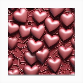 Valentine'S Day Background 4 Canvas Print