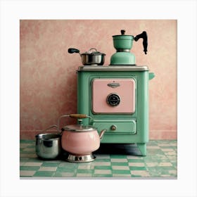 Pink Stove Stampe su tela