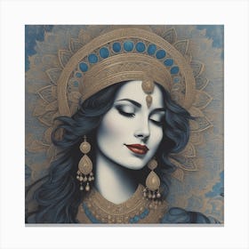 Lord Krishna Canvas Print