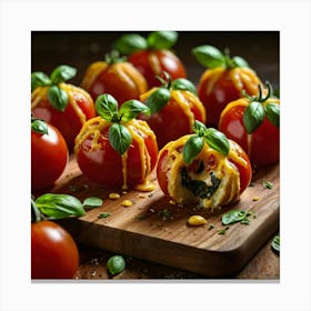 Stuffed Tomatoes 1 Canvas Print